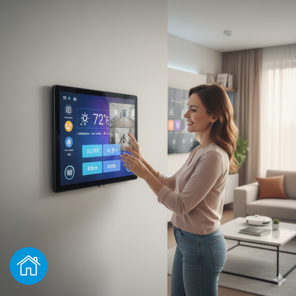 Smart Home TFT LCD Application